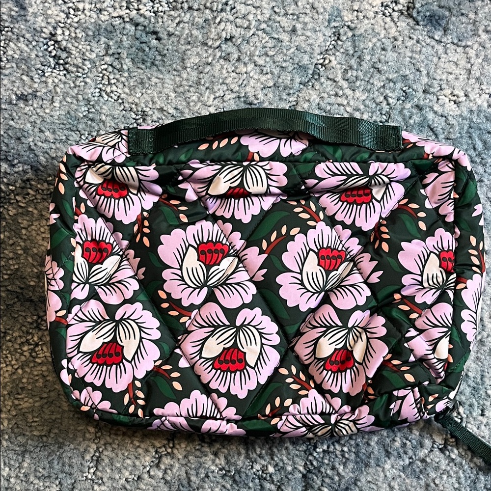 Vera Bradley Lotus Sea Moss Cosmetic bag